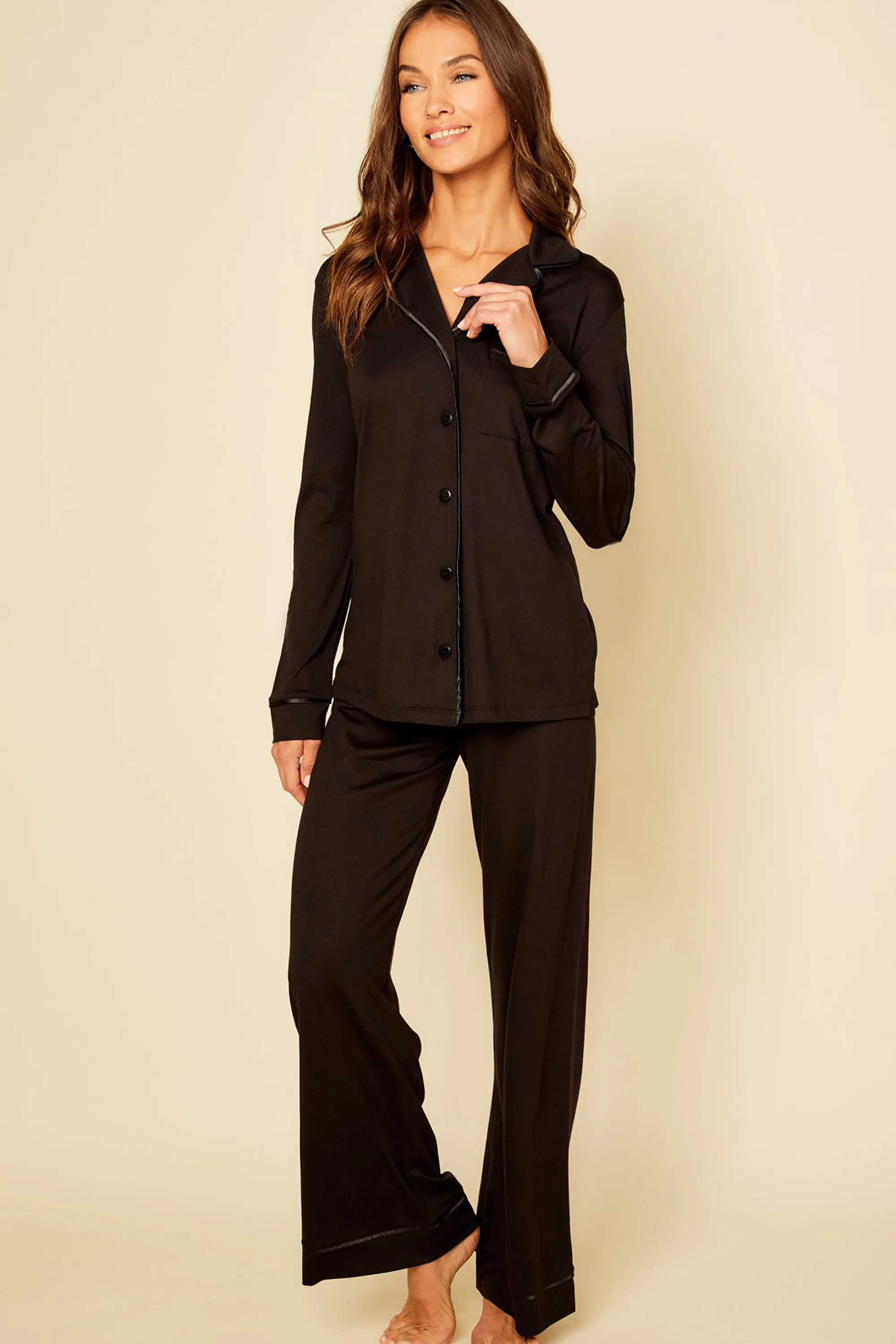 Cosabella Bella Relaxed Long Sleeve Top & Pant