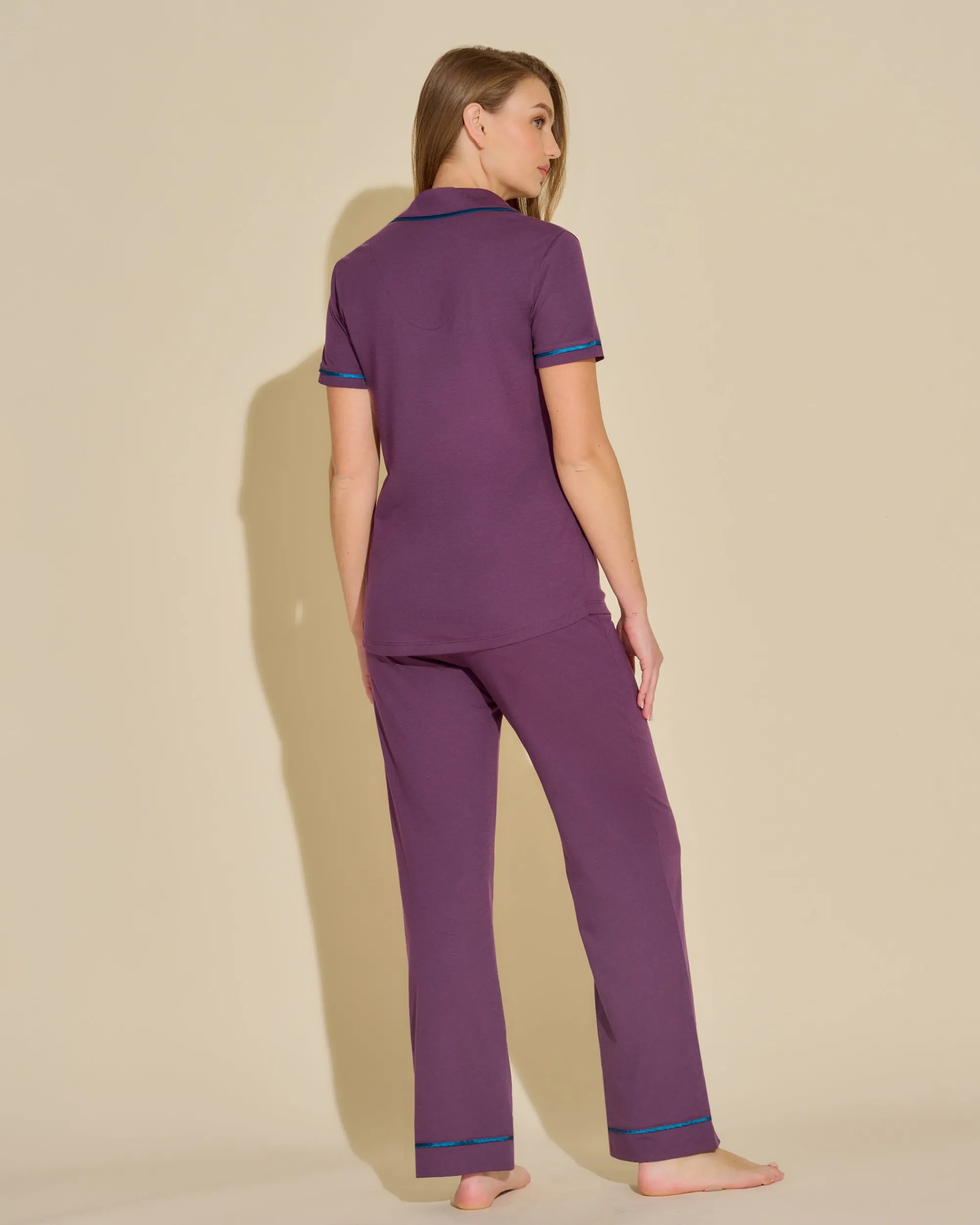 Cosabella Bella Short Sleeve Top & Pant Pajama Set