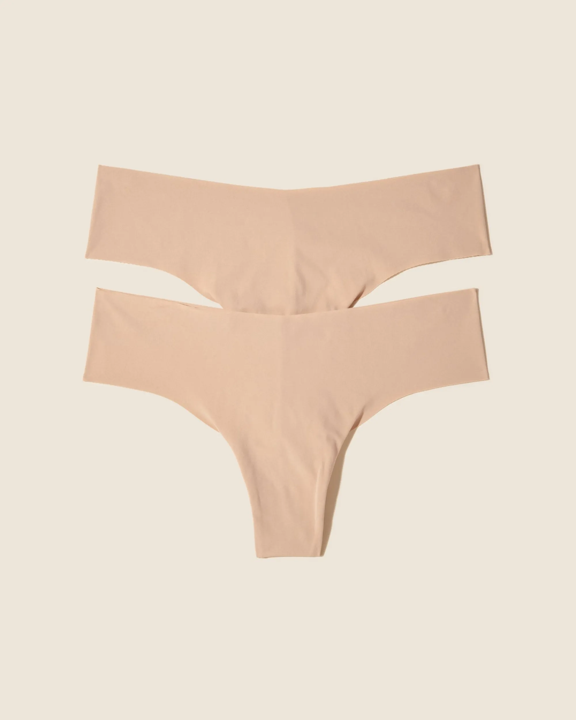 Cosabella Free Cut Micro 2 Pack Low Rise Thong