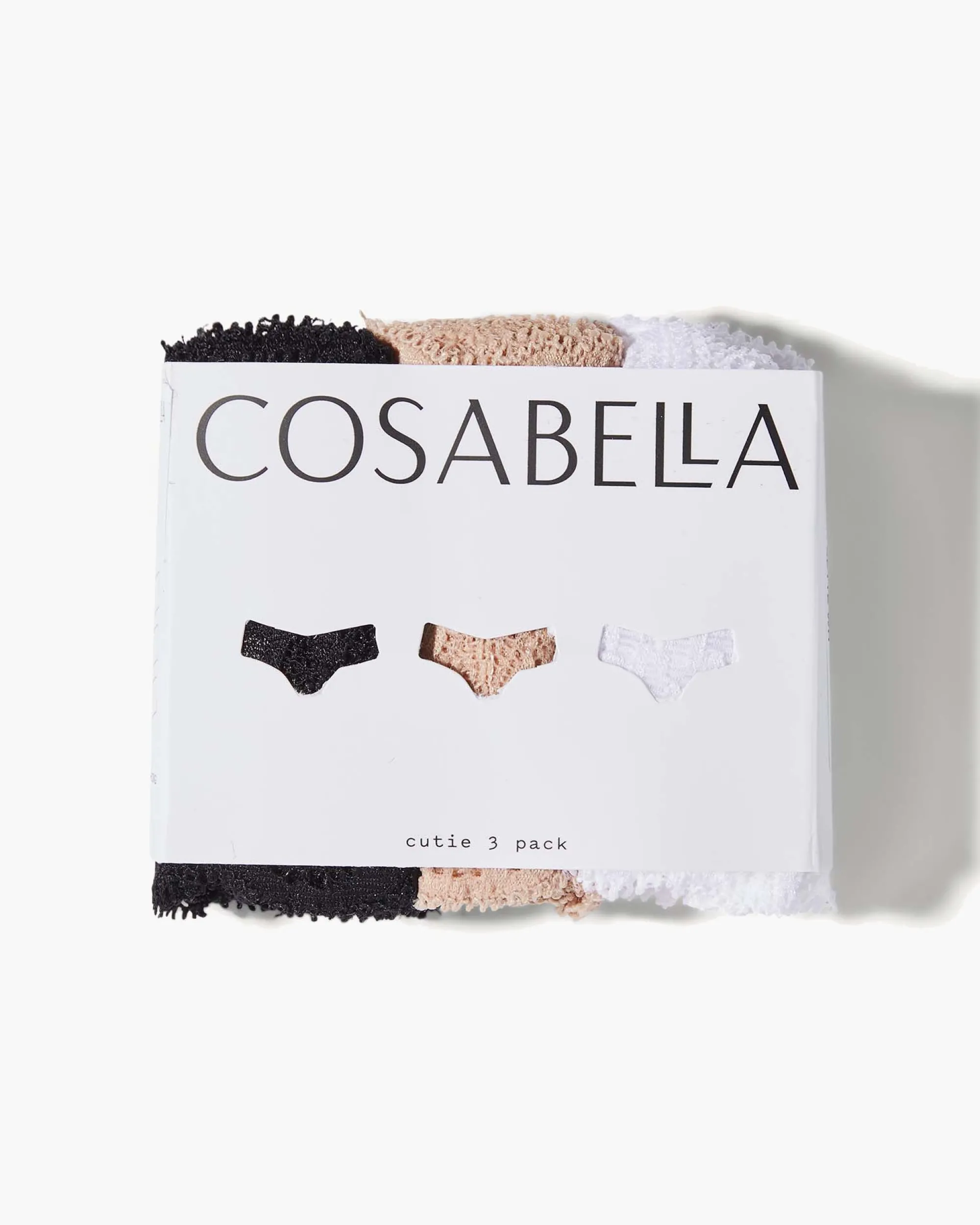 Cosabella Never Say Never Cutie Lr Thong 3 Pack