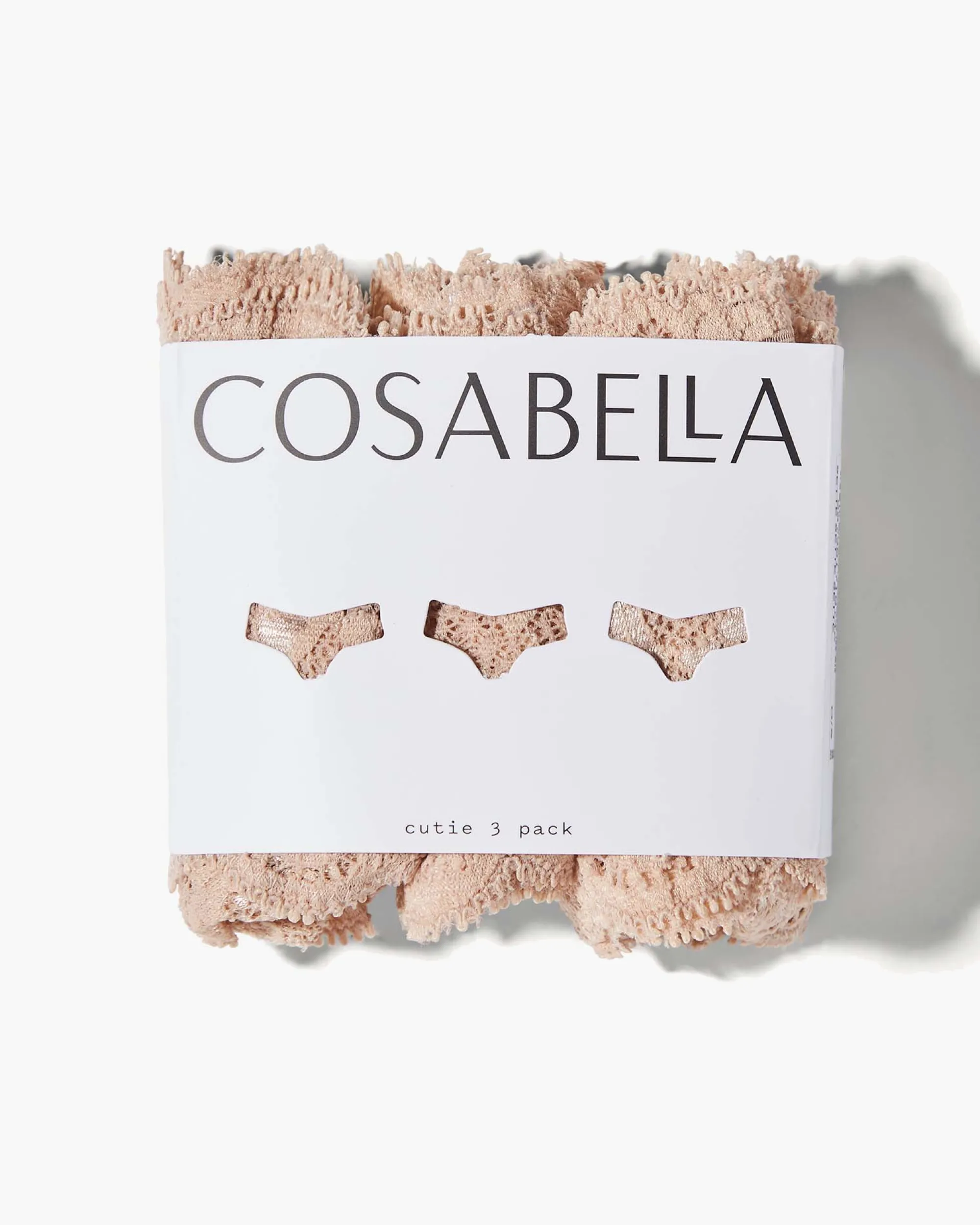 Cosabella Never Say Never Cutie Lr Thong 3 Pack