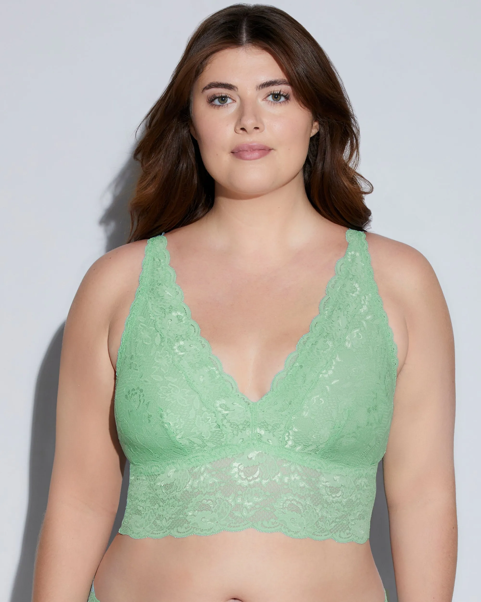 Cosabella Never Say Never Extended Plungie Longline Bralette