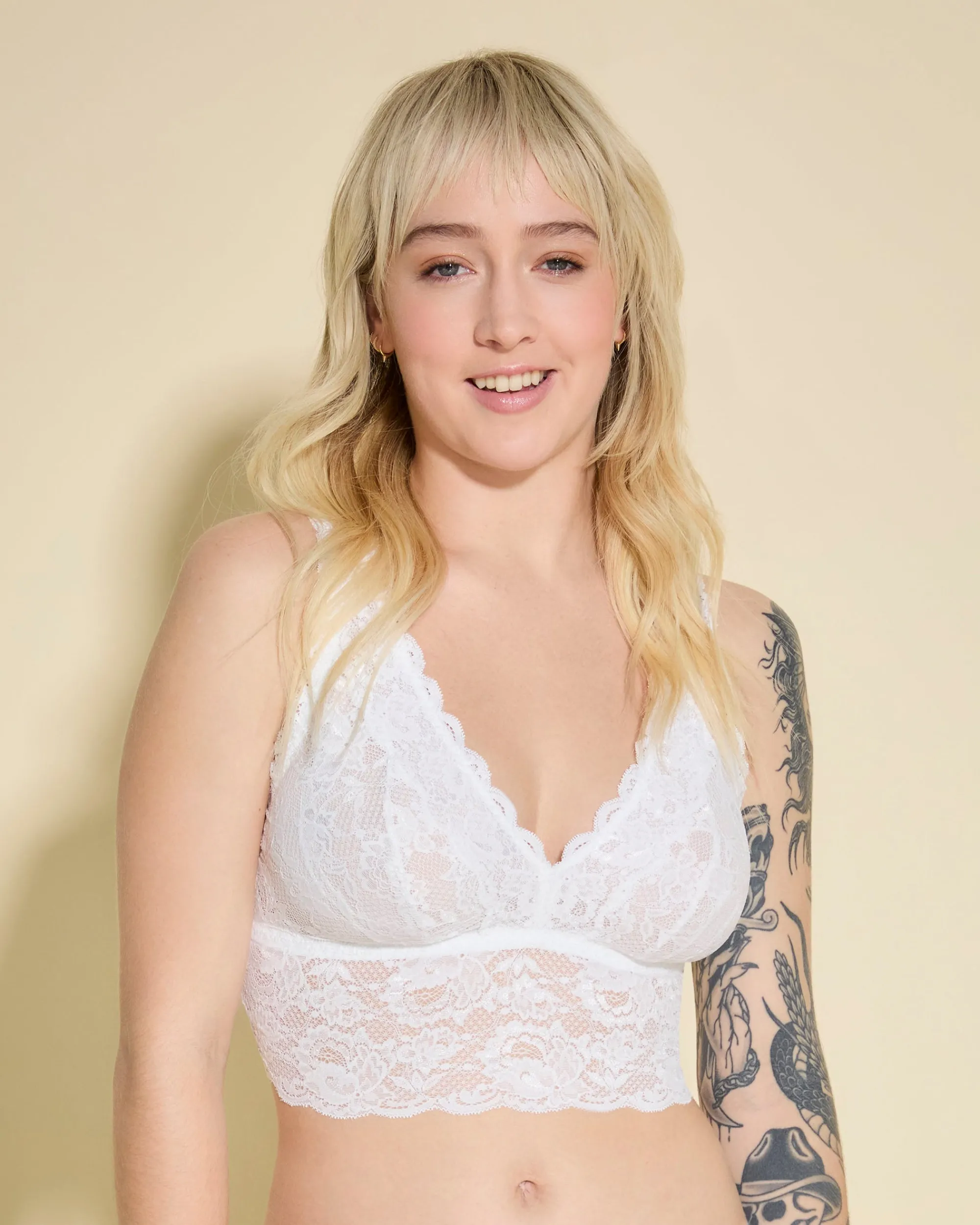 Cosabella Never Say Never Plungie Longline Bralette