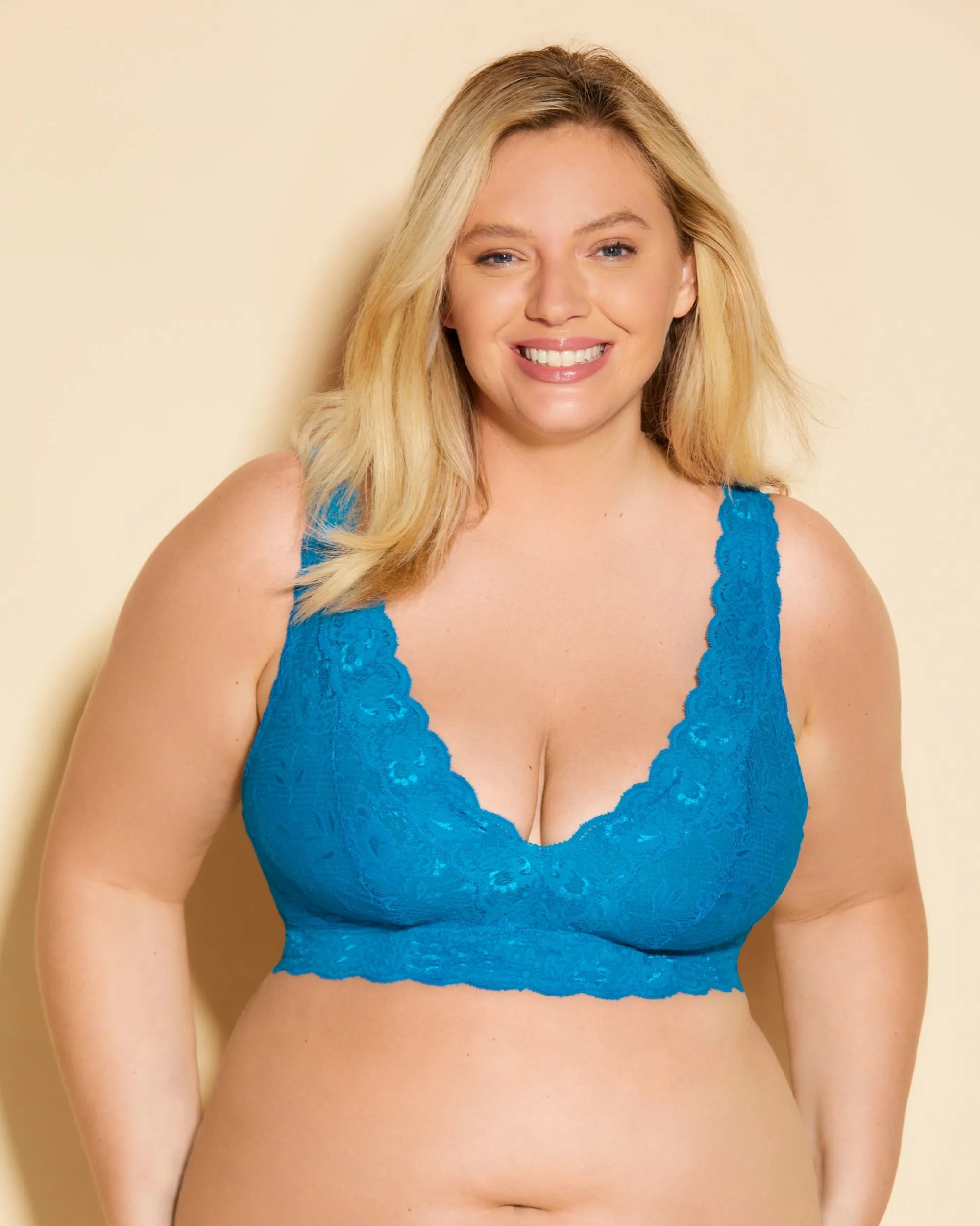 Cosabella Never Say Never Ultra Curvy Plungie Longline Bralette