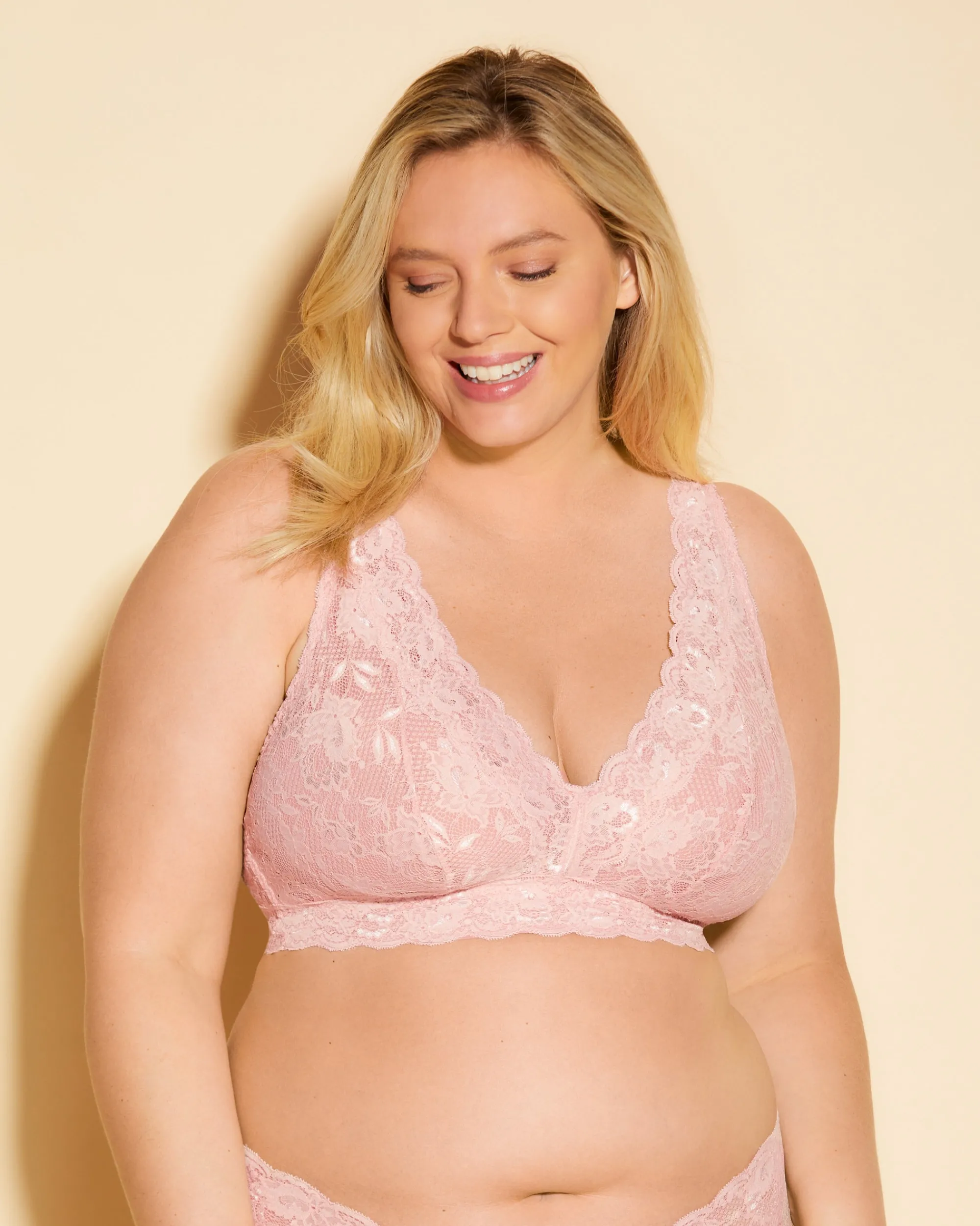 Cosabella Never Say Never Ultra Curvy Plungie Longline Bralette