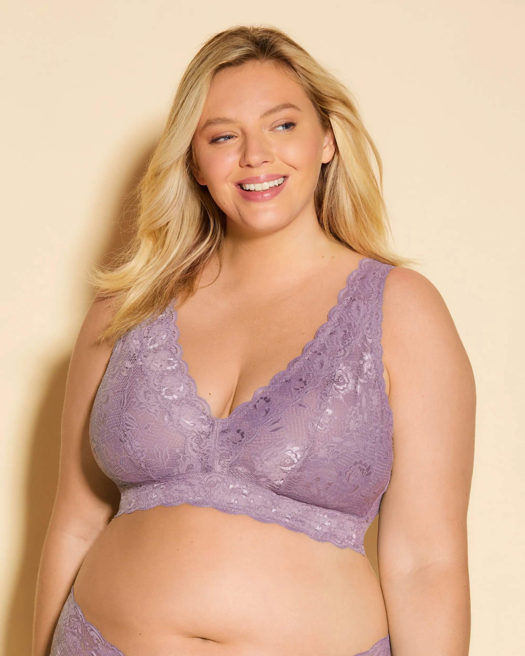 Cosabella Never Say Never Ultra Curvy Plungie Longline Bralette