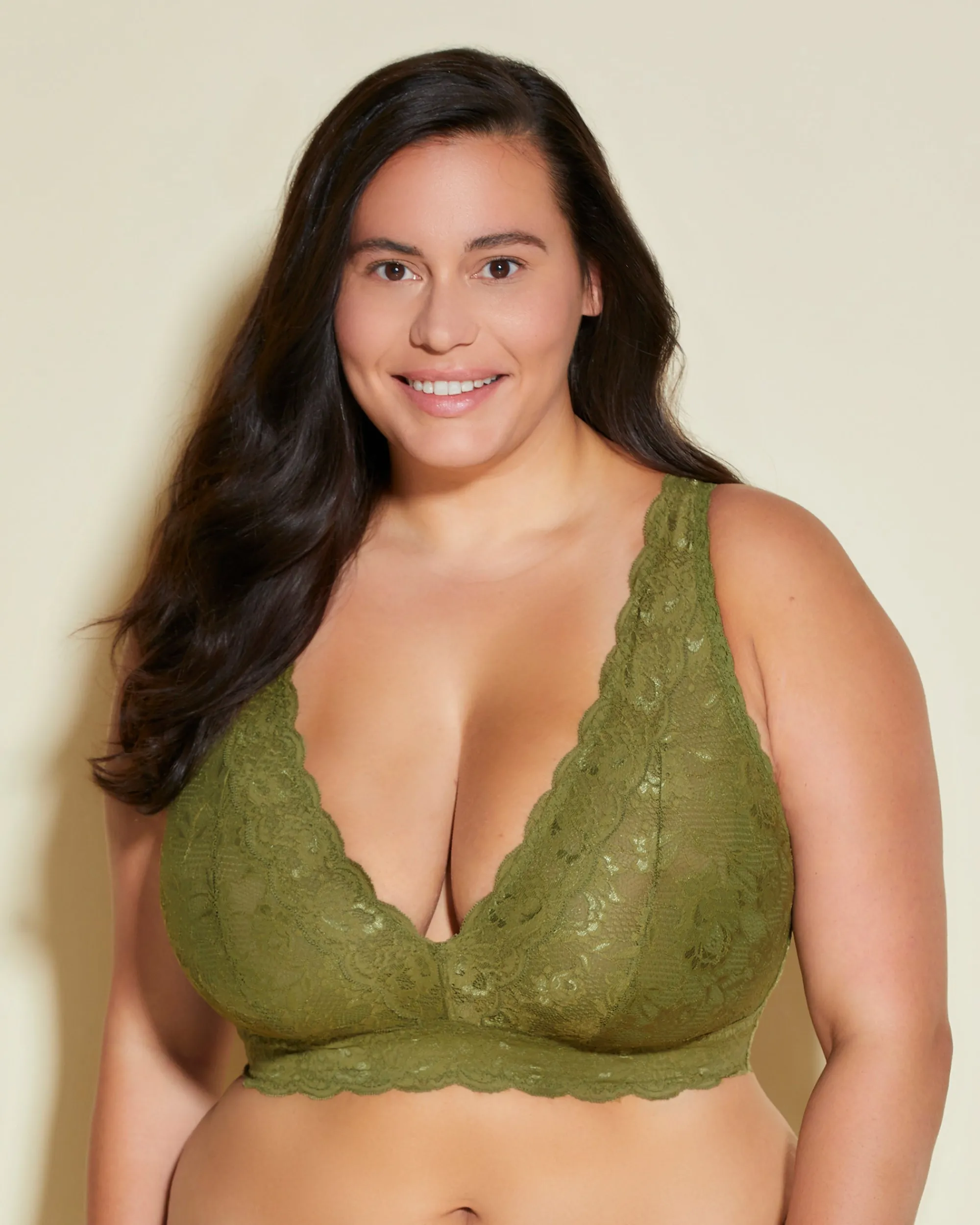 Cosabella Never Say Never Ultra Curvy Plungie Longline Bralette