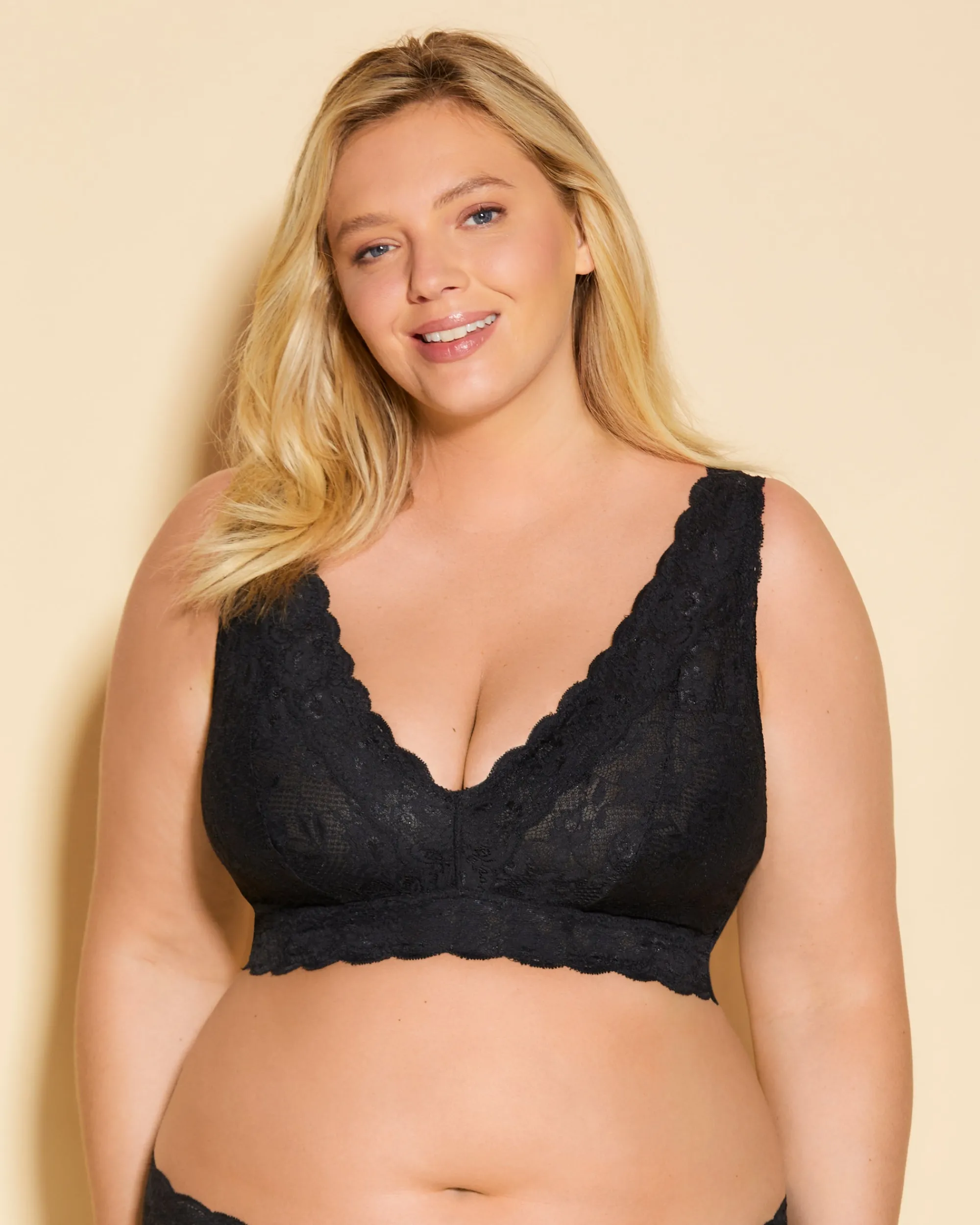 Cosabella Never Say Never Ultra Curvy Plungie Longline Bralette