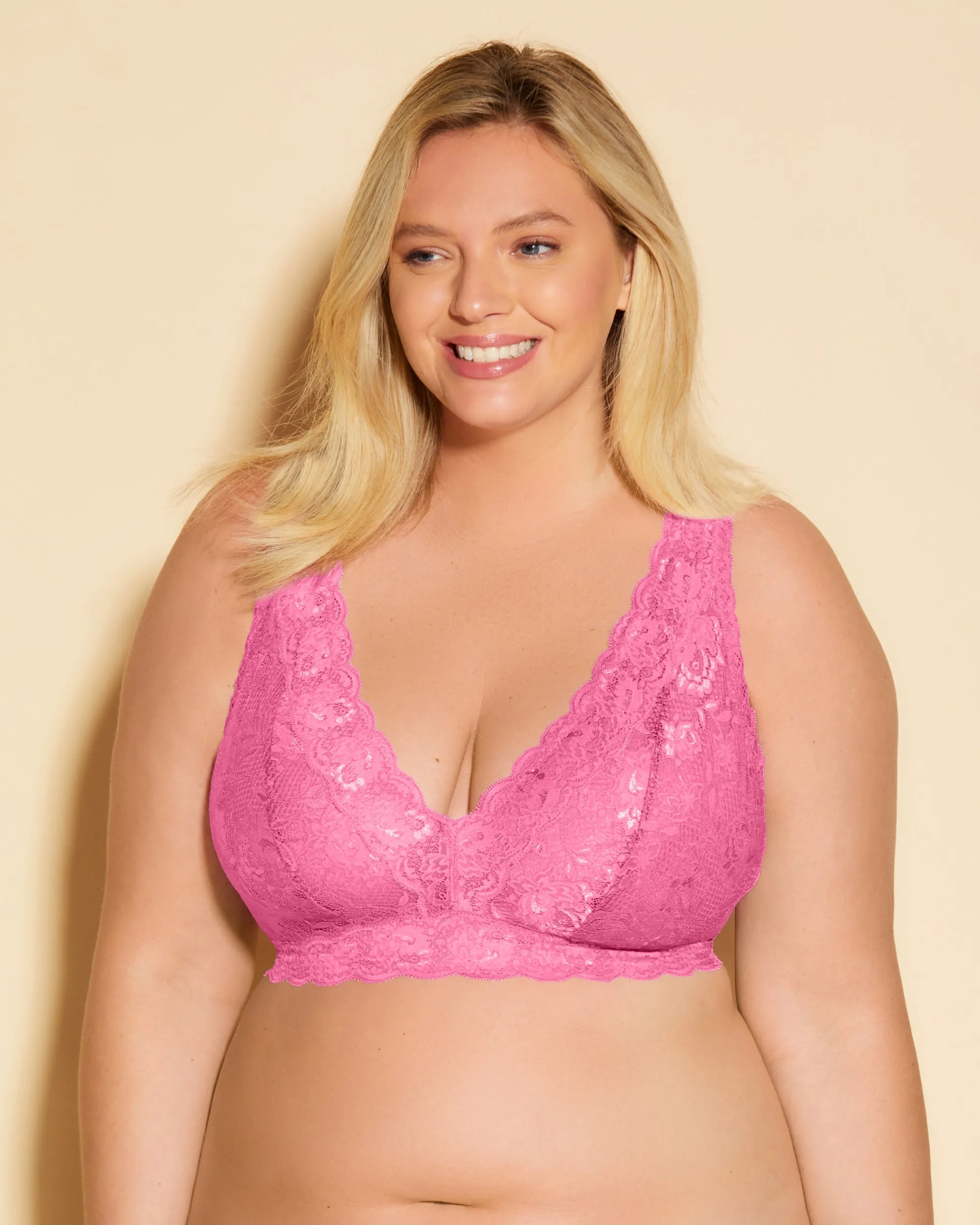 Cosabella Never Say Never Ultra Curvy Plungie Longline Bralette