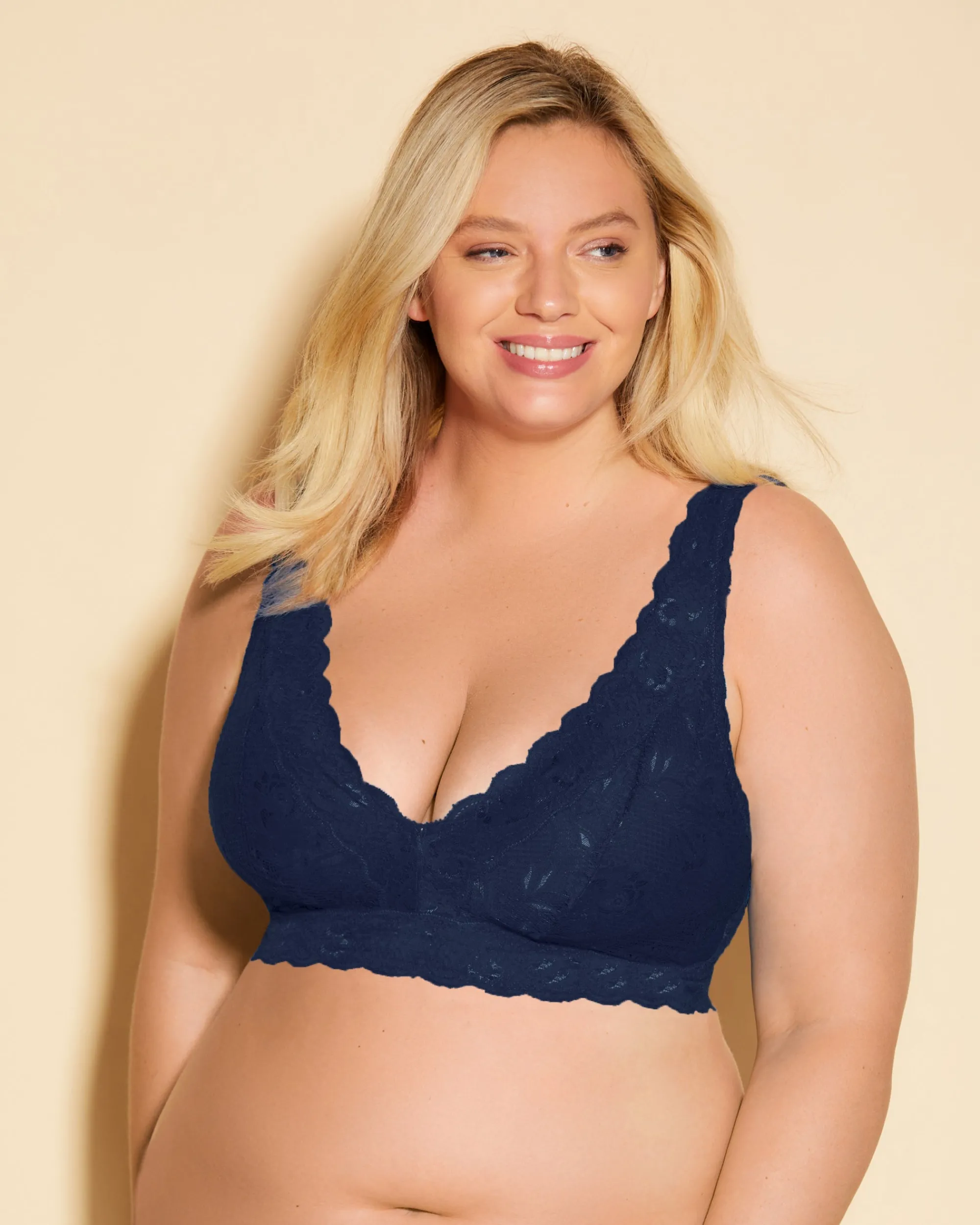 Cosabella Never Say Never Ultra Curvy Plungie Longline Bralette