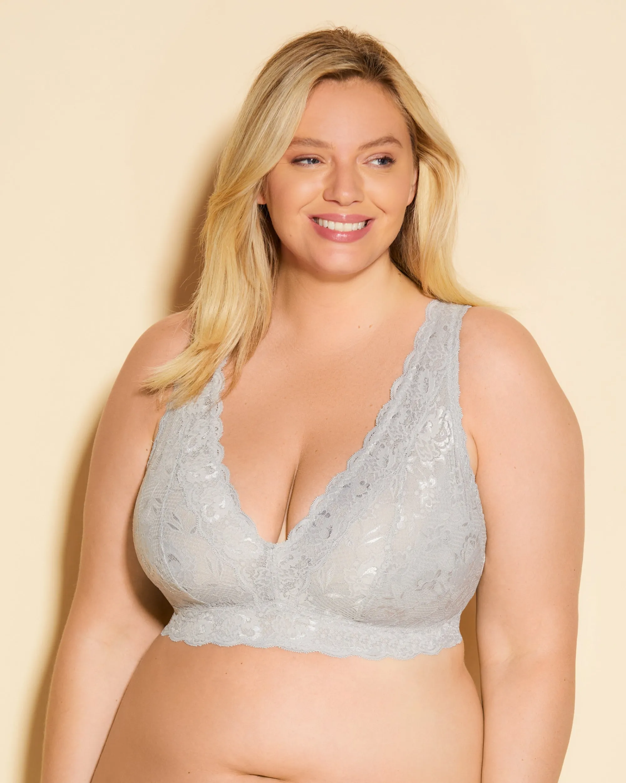 Cosabella Never Say Never Ultra Curvy Plungie Longline Bralette