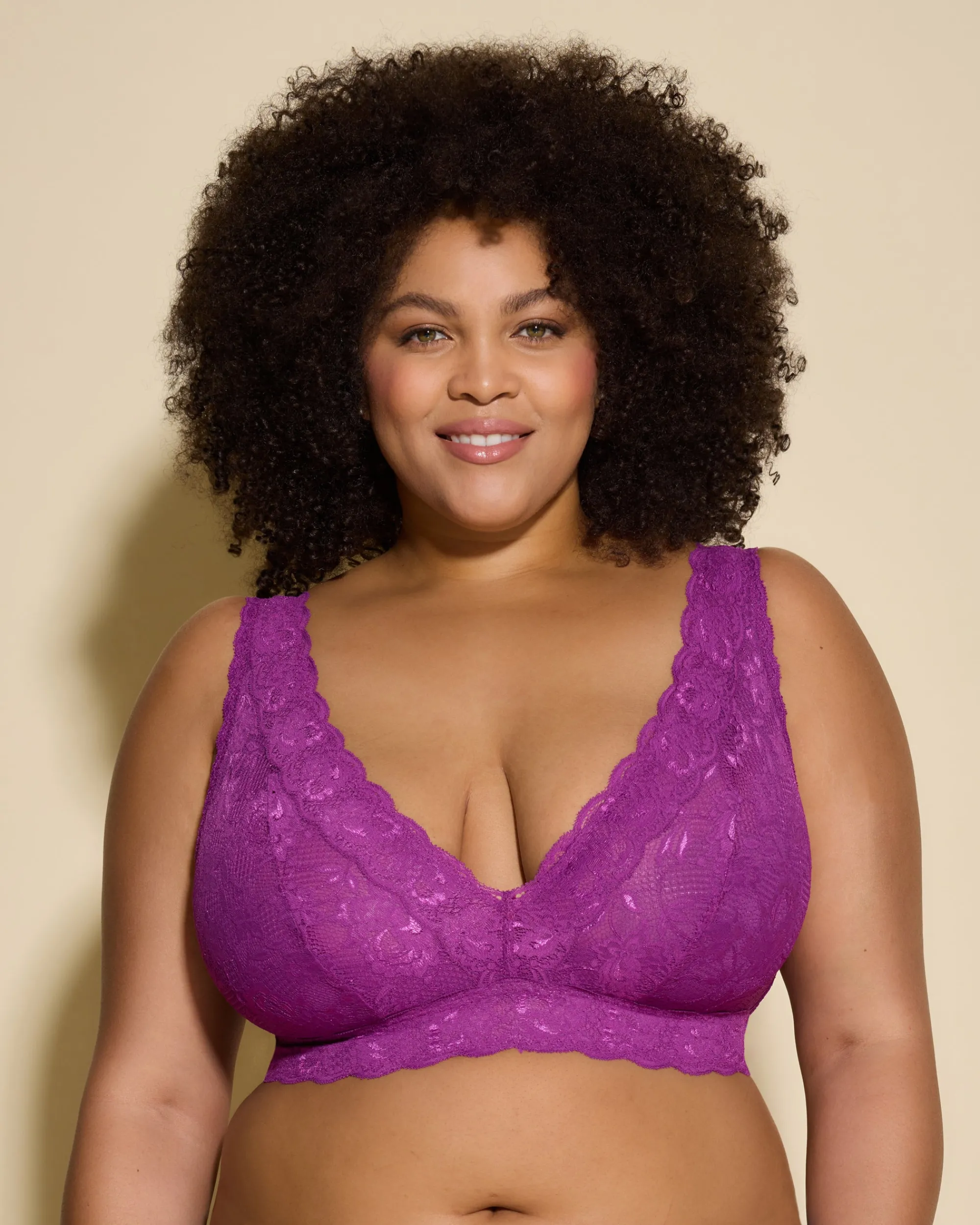 Cosabella Ultra Curvy Plungie Longline Bralette